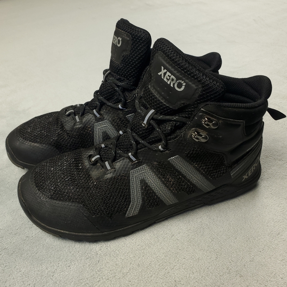 Xero Xcursion Fusion Boots Mens 11 Waterproof Hiking Trail Walking Ankle Black